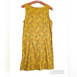 Vintage | 90s Yellow Floral Dress